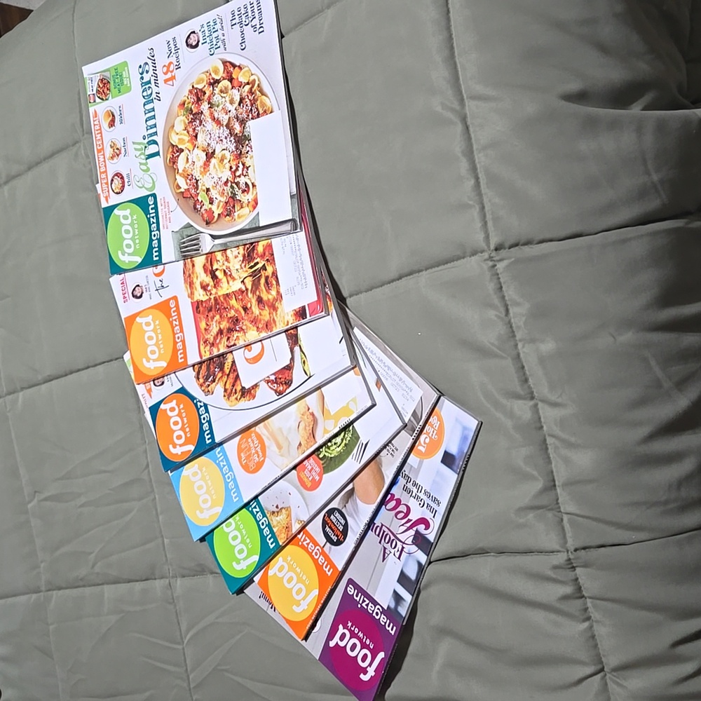Food Network magazines